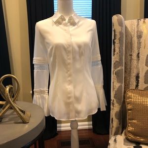Chico white Long Sleeve Blouse